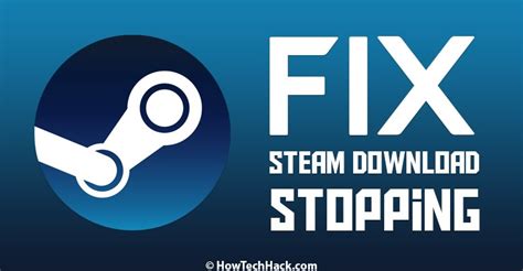 steam stuck on stopping download.